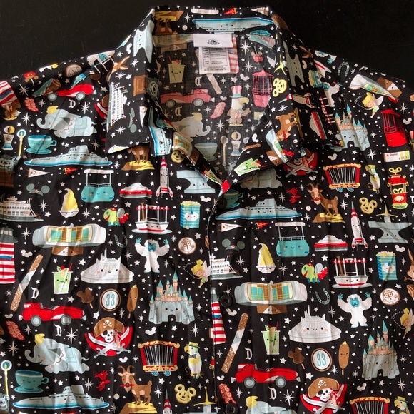 Rare Wonderground Nwt Disney Camp Shirt 